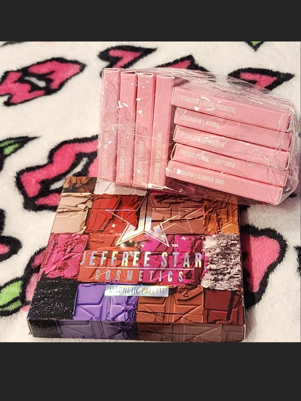 Jeffree Star Magnetic Palatte + 9 Eyeshadows NIB & HTF